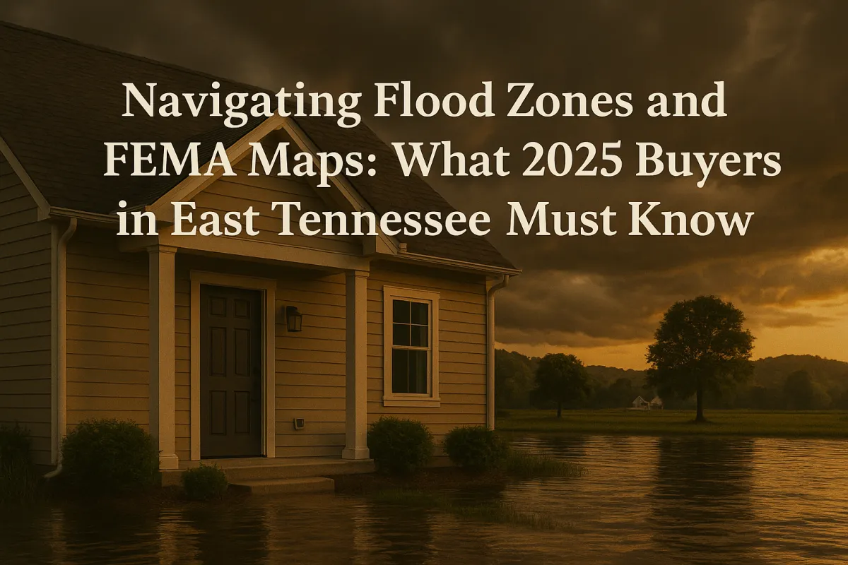 Flood Zones in East TN: What 2025 Homebuyers Must Know