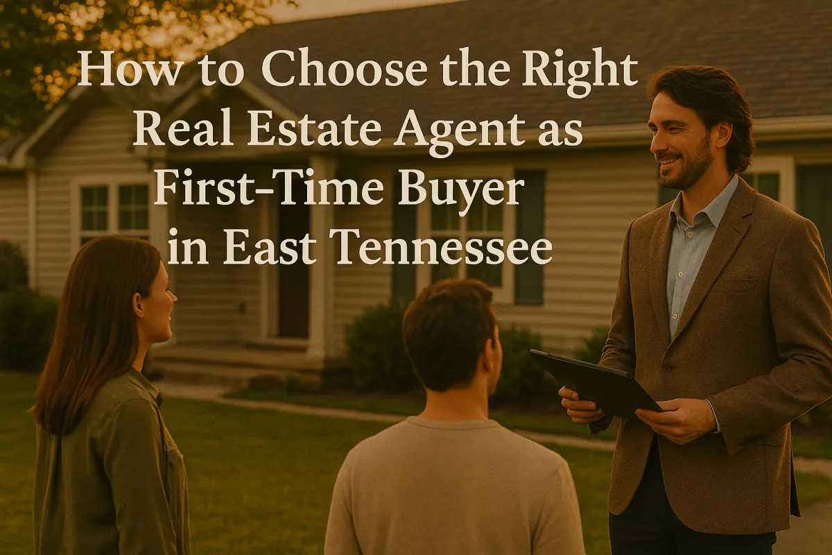 How to Choose the Right Real Estate Agent as a First-Time Buyer in East Tennessee