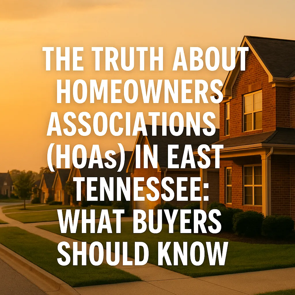 The Truth About Homeowners Associations (HOAs) in East Tennessee: What Buyers Should Know