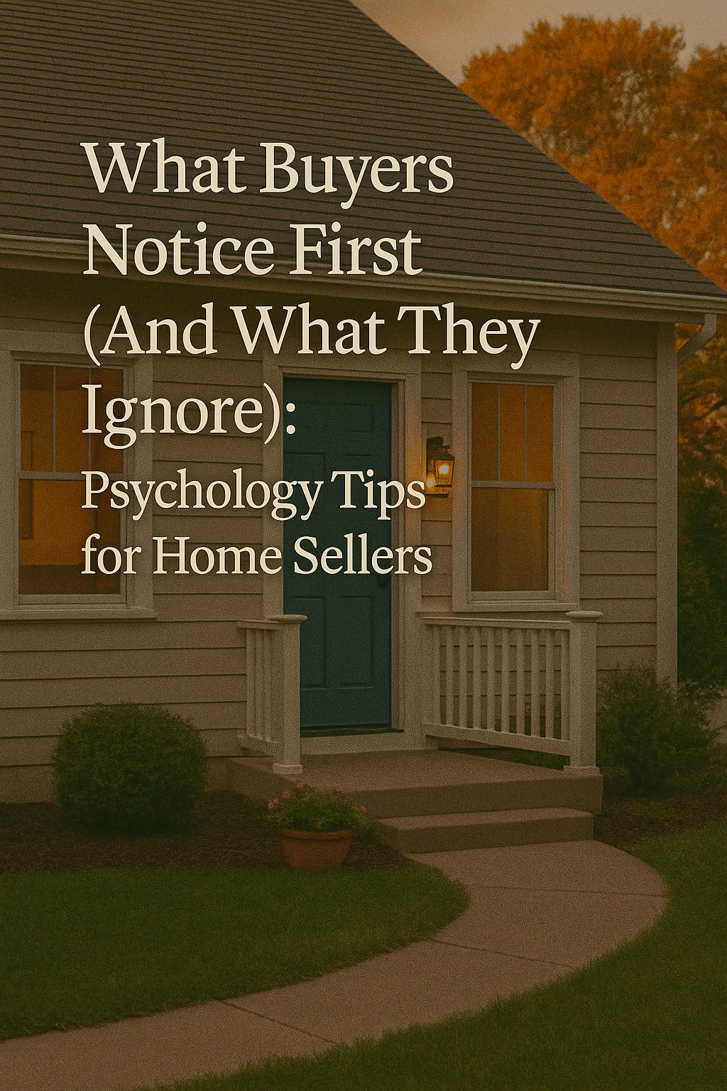 What Buyers Notice First (And What They Ignore): Psychology Tips for Home Sellers