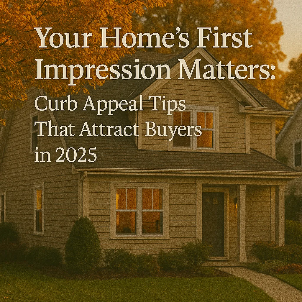 Your Home’s First Impression Matters: Curb Appeal Tips That Attract Buyers in 2025