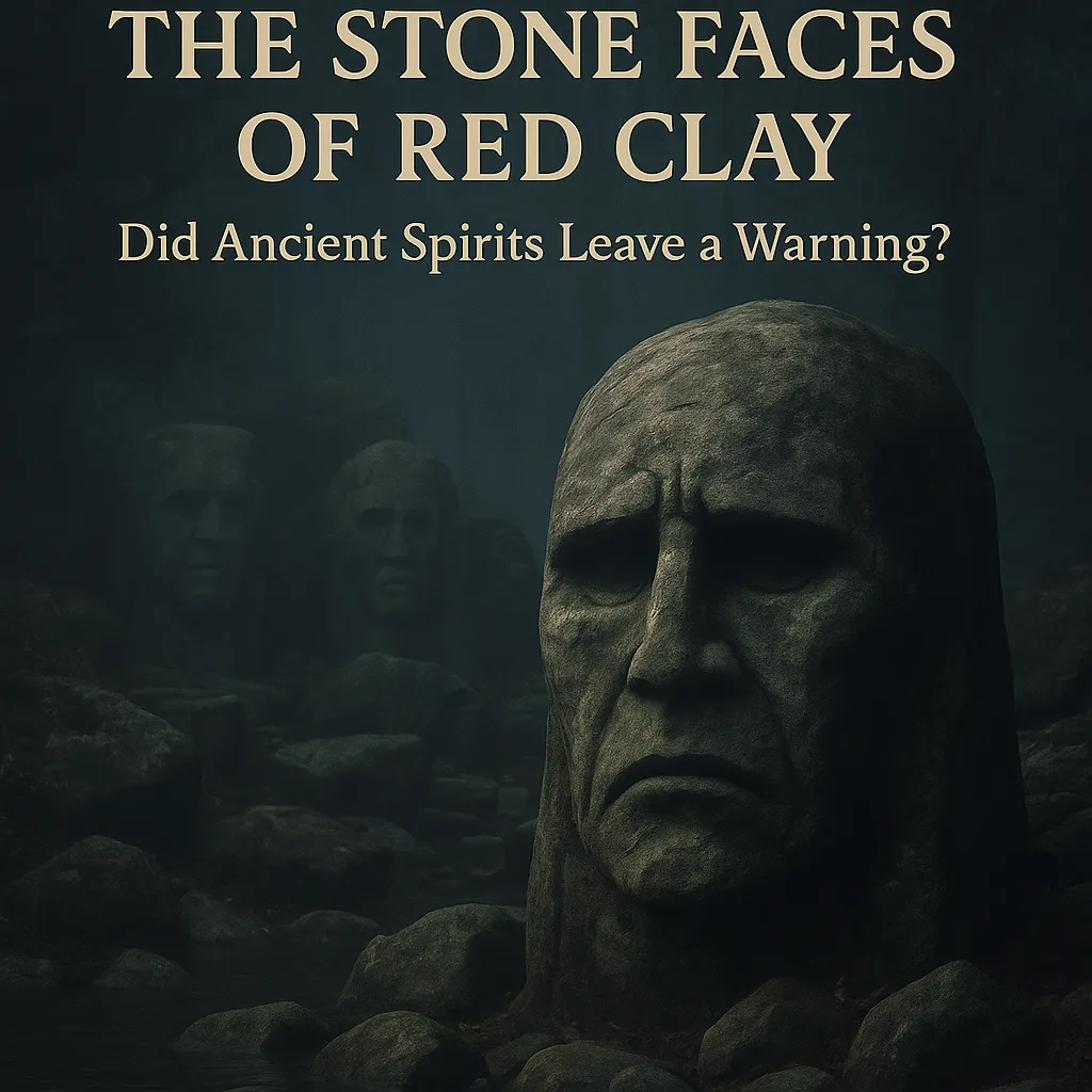 The Stone Faces of Red Clay: Did Ancient Spirits Leave a Warning?