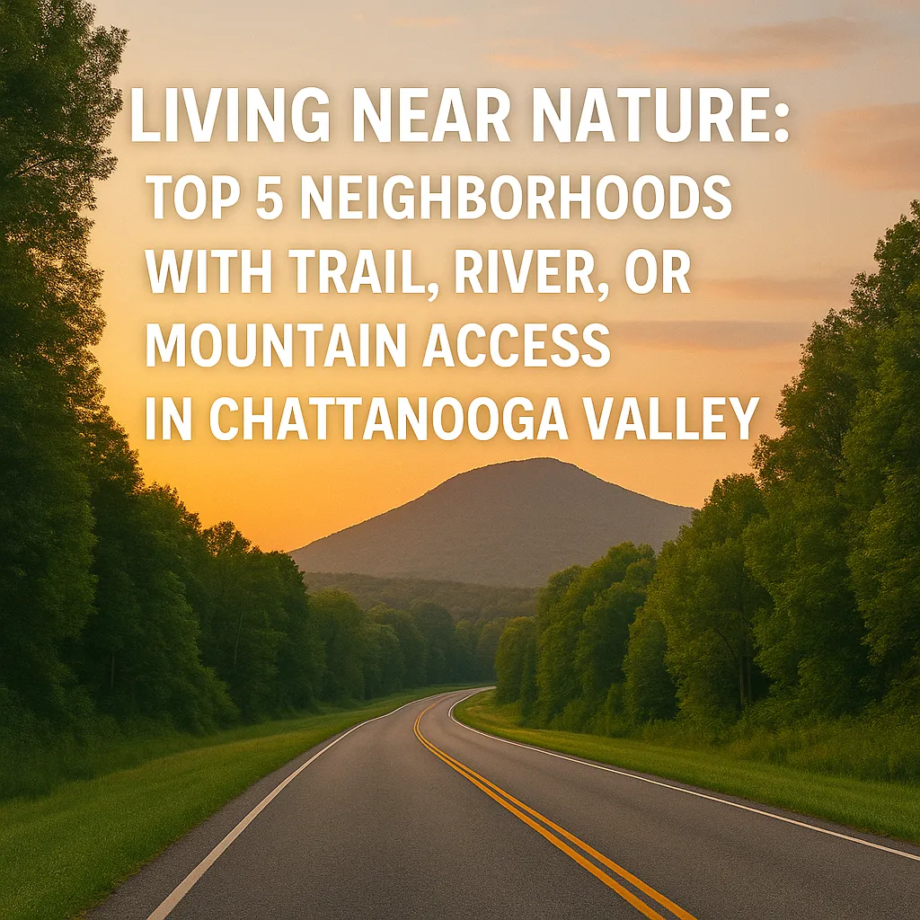 Chattanooga Valley Homes: Top 5 Neighborhoods Near Trails, Rivers & Mountains