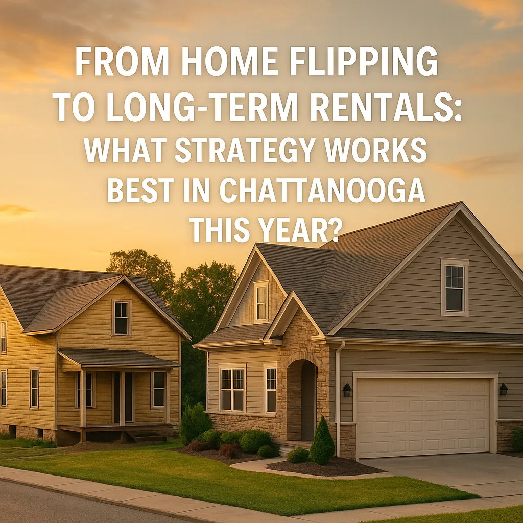 Chattanooga Real Estate 2025: Flipping vs. Rentals