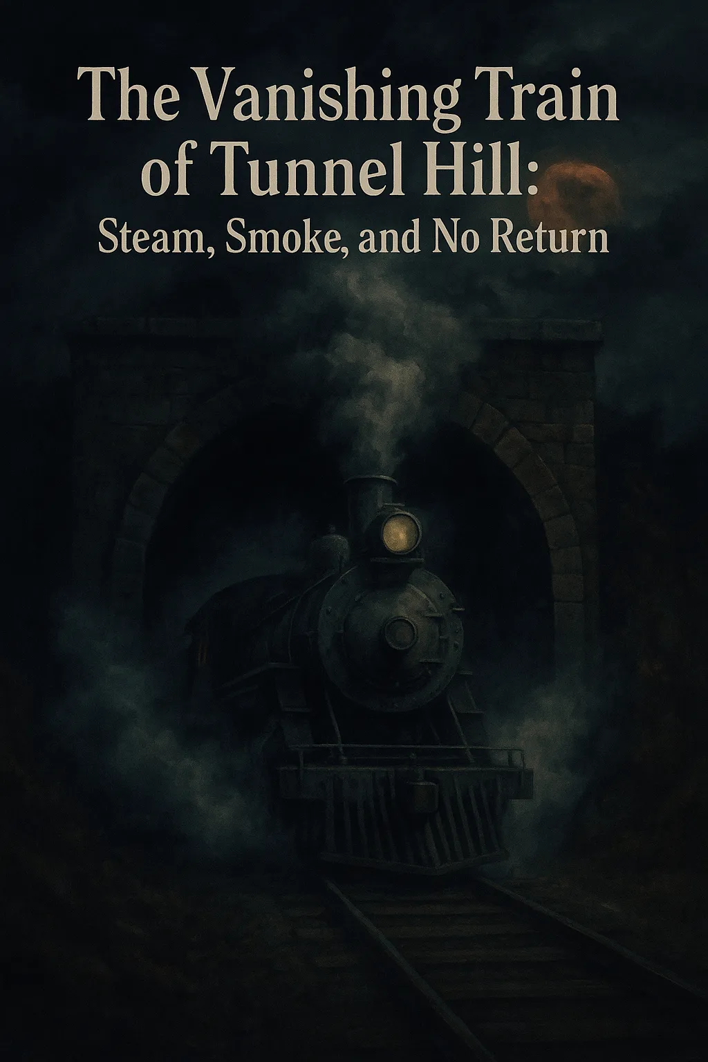 Vanishing Train of Tunnel Hill: Ghostly Steam and Smoke