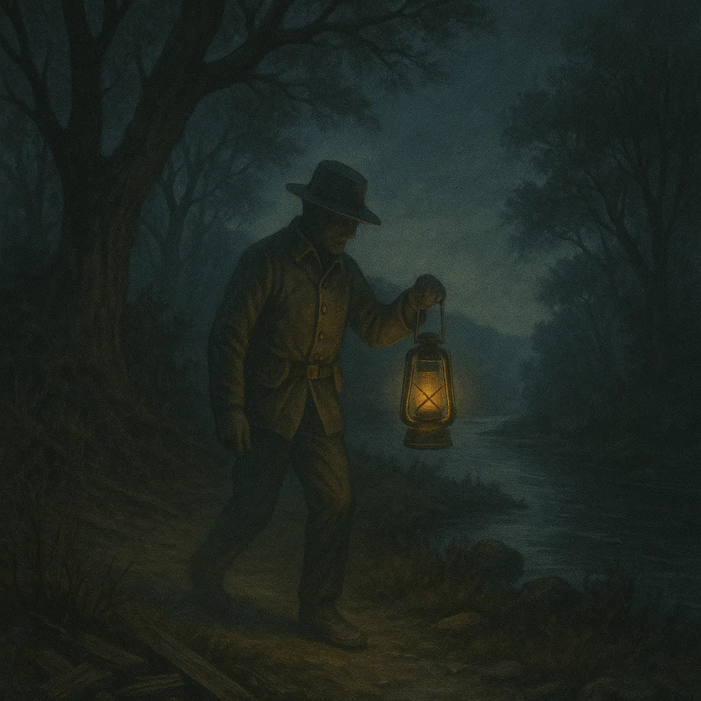 Haunting Light of Lookout Creek: The Legend of the Lantern Walker