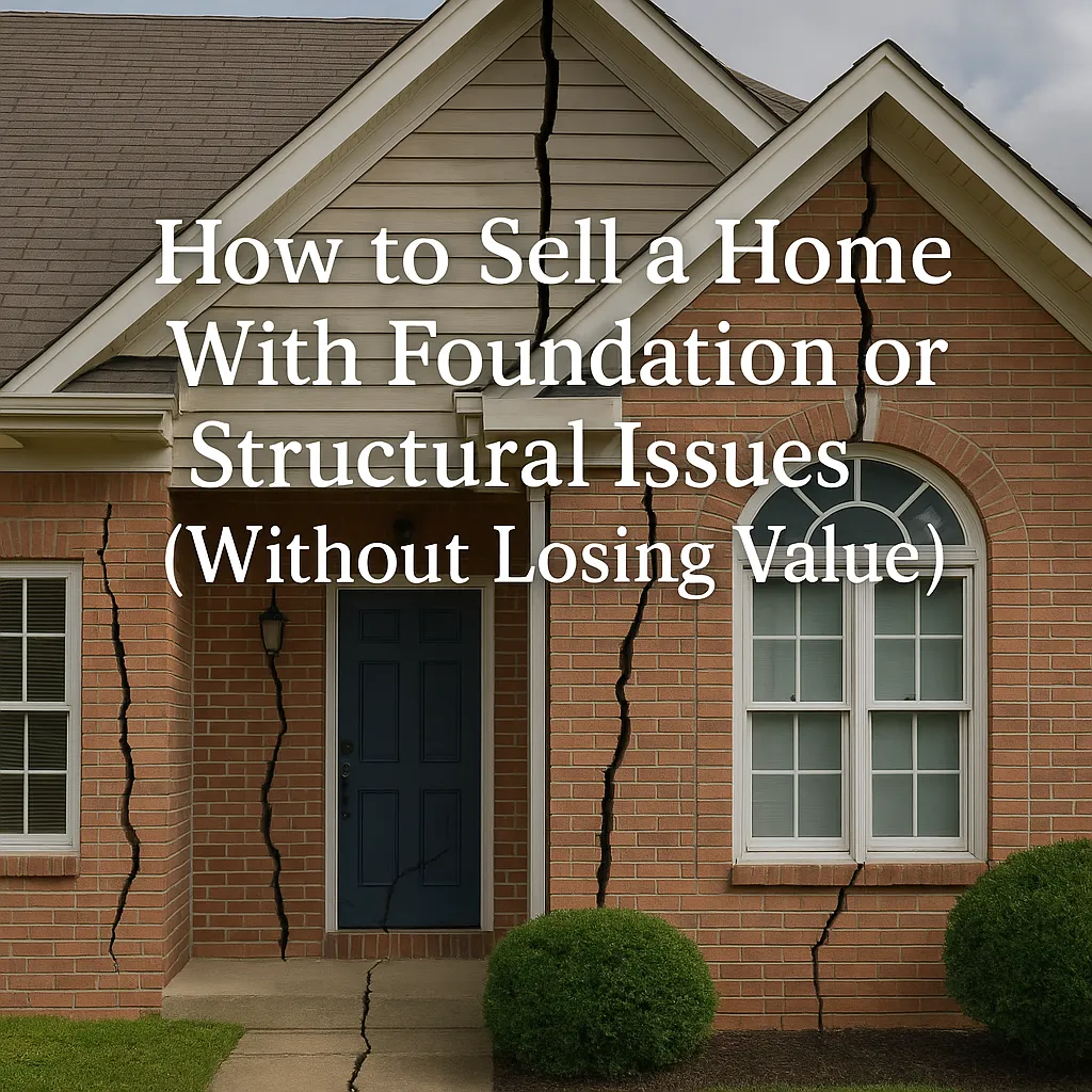 🧱 How to Sell a Home With Foundation or Structural Issues (Without Losing Value)