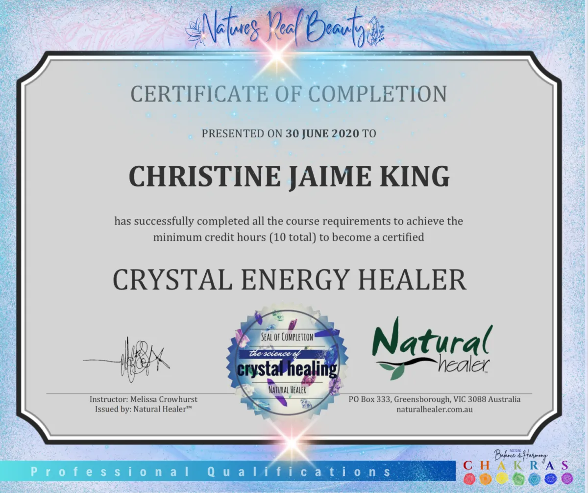 Chrystal healing 