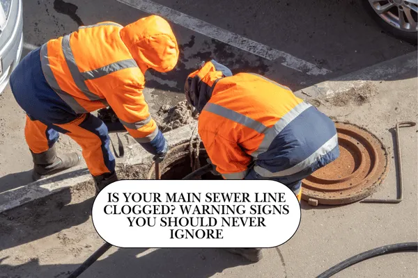 Main Sewer Line Clogged? Warning Signs You Should Never Ignore