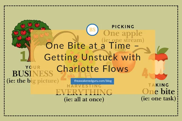 One Bite at a Time – Getting Unstuck with Charlotte Flows