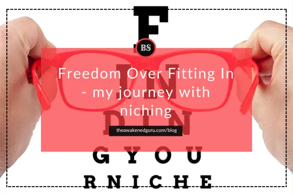 Freedom Over Fitting In - My Journey with Niching