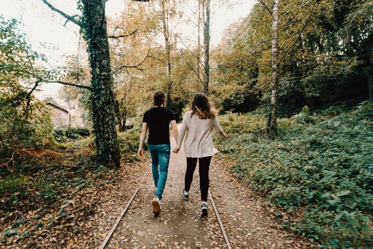 Una pareja con un estilo de vida saludable