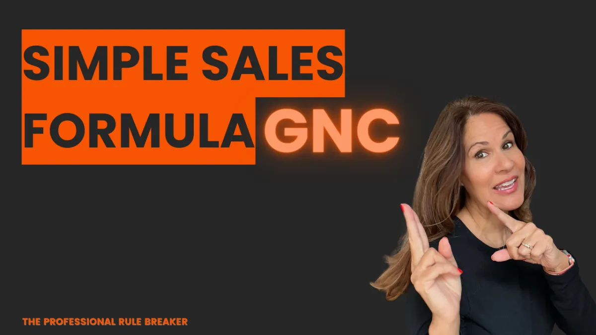 Simple Sales Formula