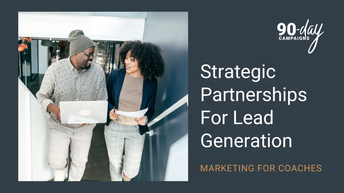 Strategic Partnerships For Lead Generation Blog Post Image