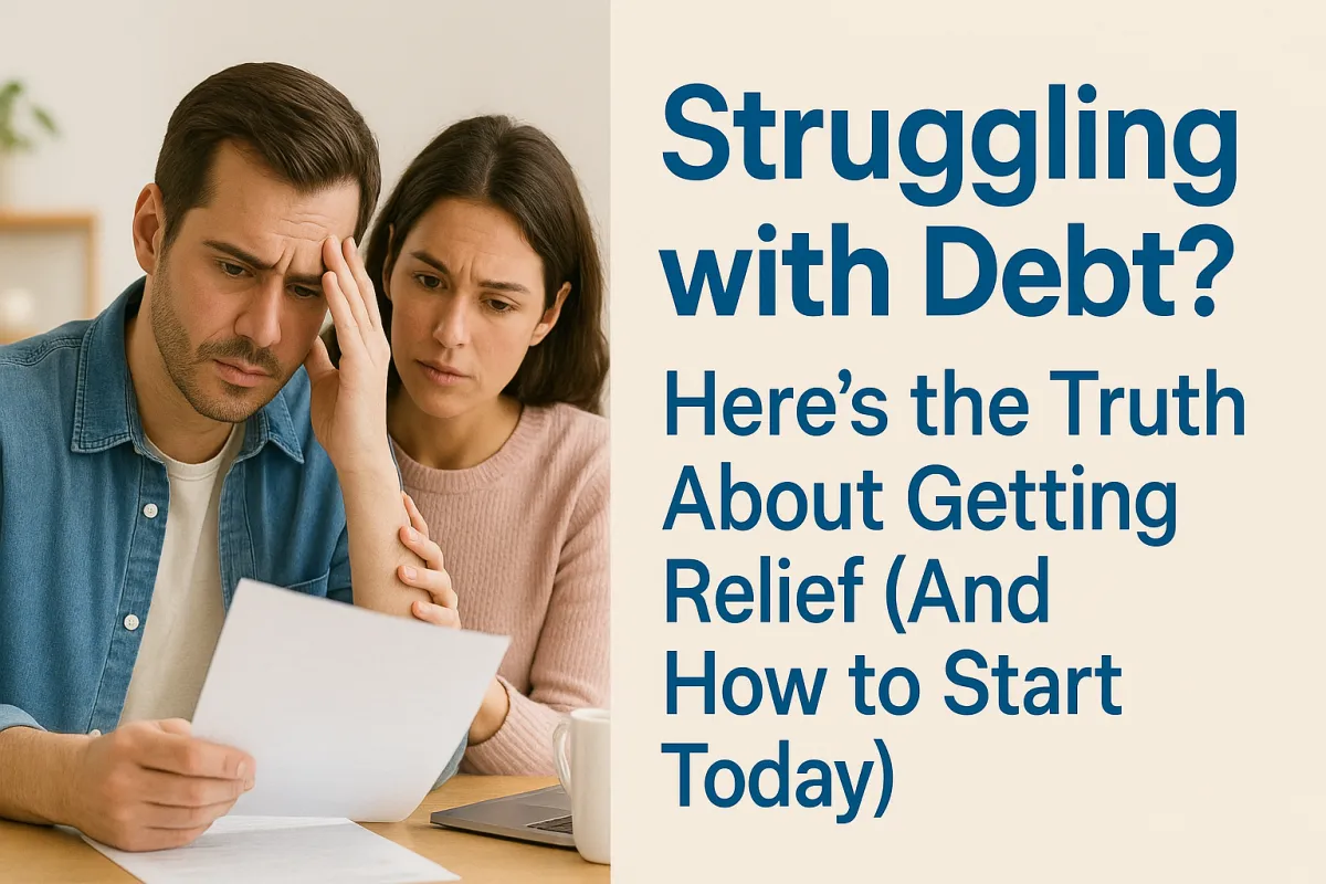Struggling with Debt? Here’s the Truth About Getting Relief (And How to Start Today)