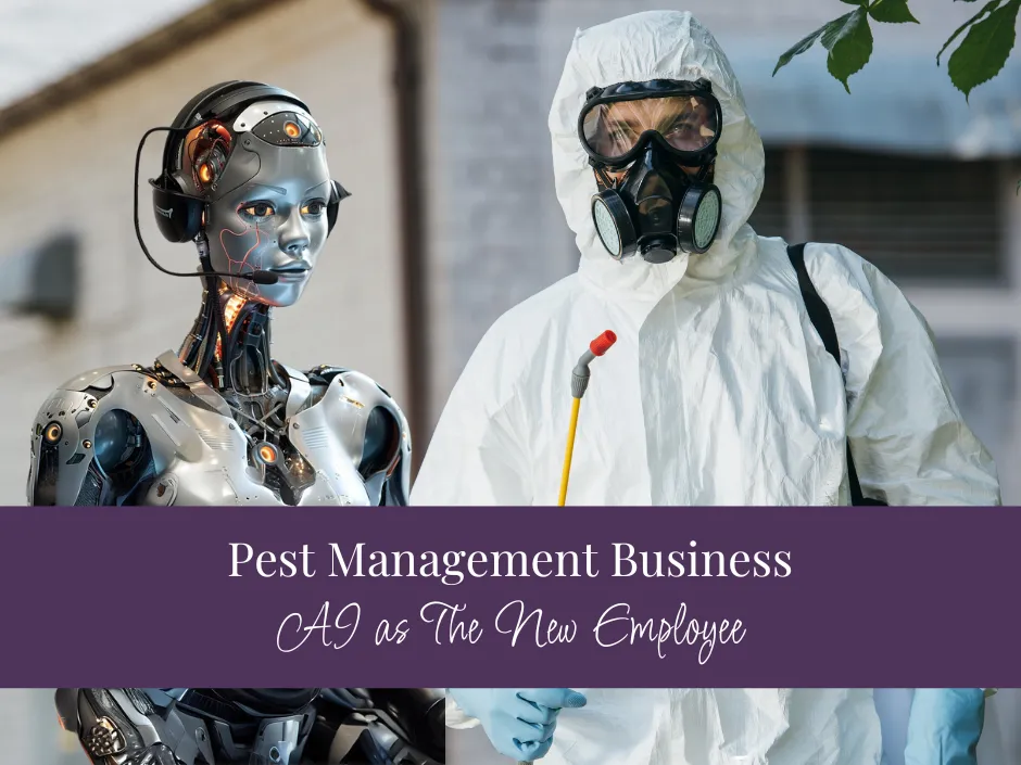 robot as employee for pest management business