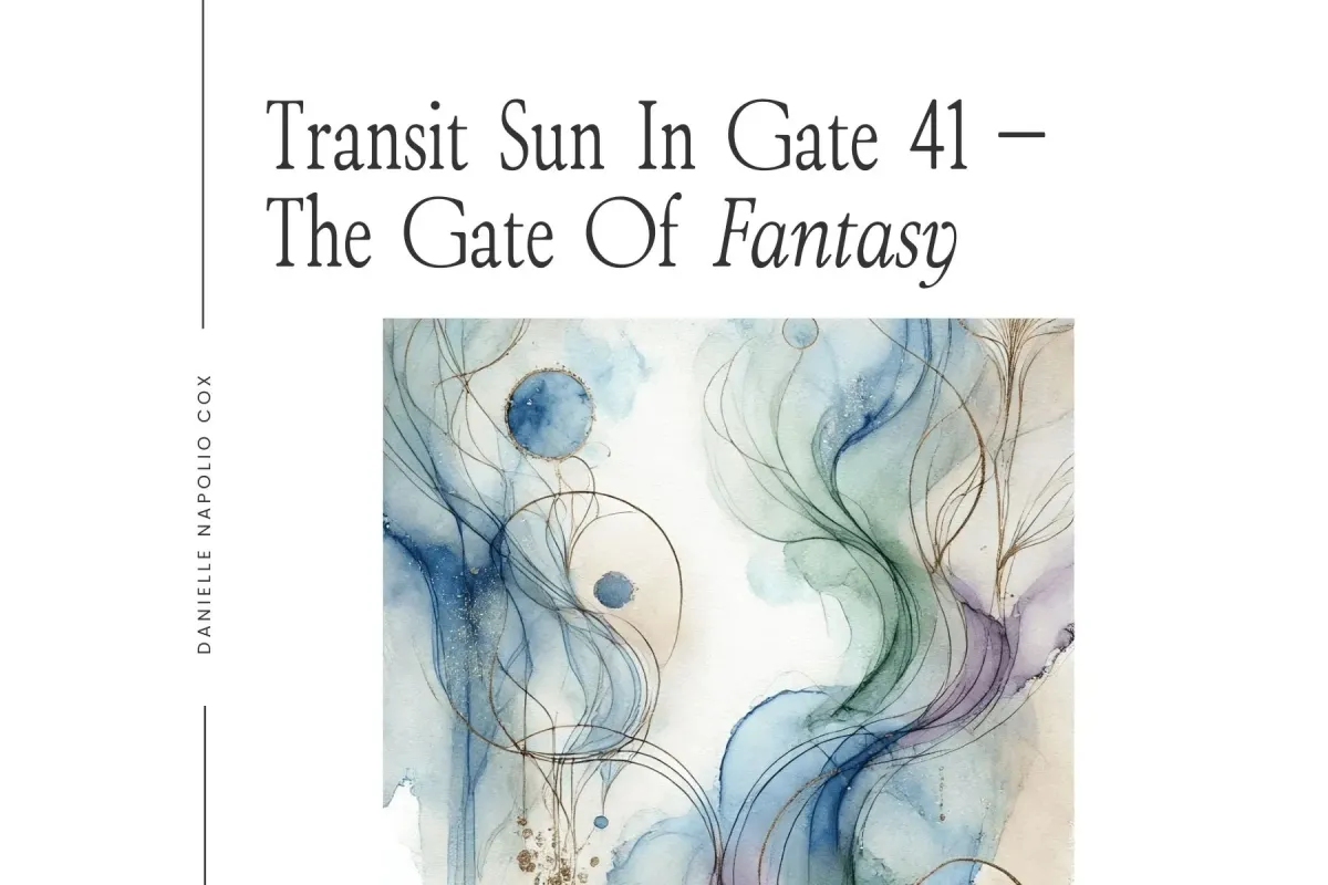 Illustration representing transiting Sun in Gate 41 Fantasy in Human Design, highlighting its impact on entrepreneurs in business