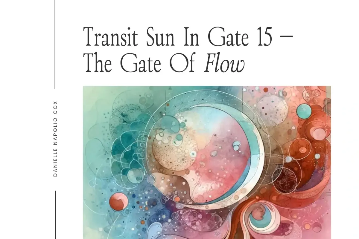 Sun's Transit in Gate 15 Flow — Human Design For Business
