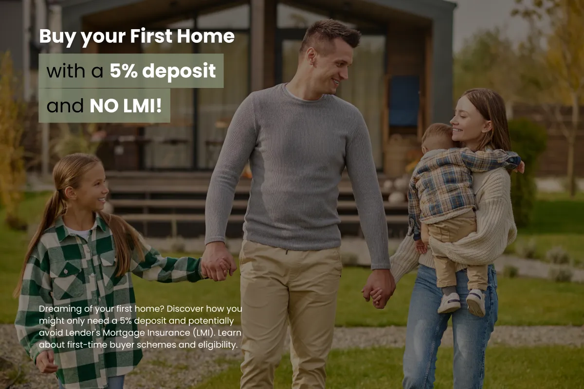 first home buyer, 5% deposit, low deposit home loan, LMI exemption, first home guarantee, first home loan deposit scheme, buying first home, homeownership for beginners, first time buyer help, property ladder