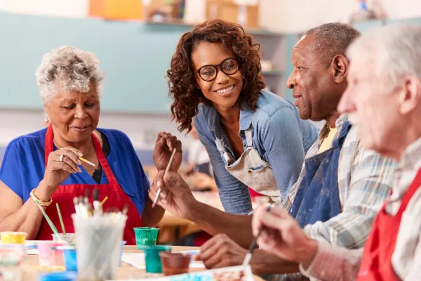 Senior home decor projects