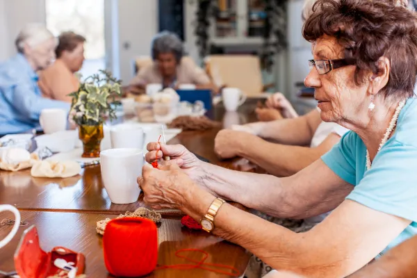 group craft activities for seniors