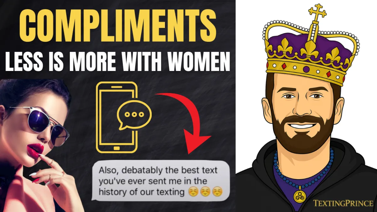 Man sends rare compliment text and waits confidently