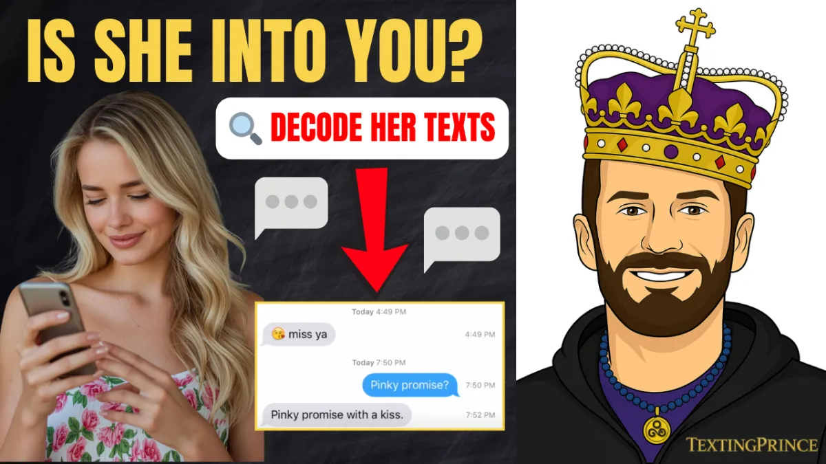 Man asks “when are you free” over text to read interest