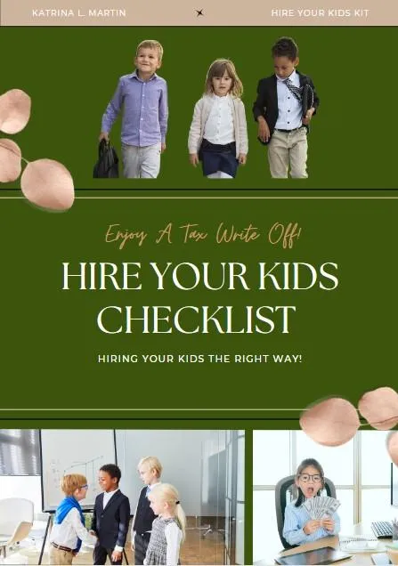 Hire Your Kids Checklist: