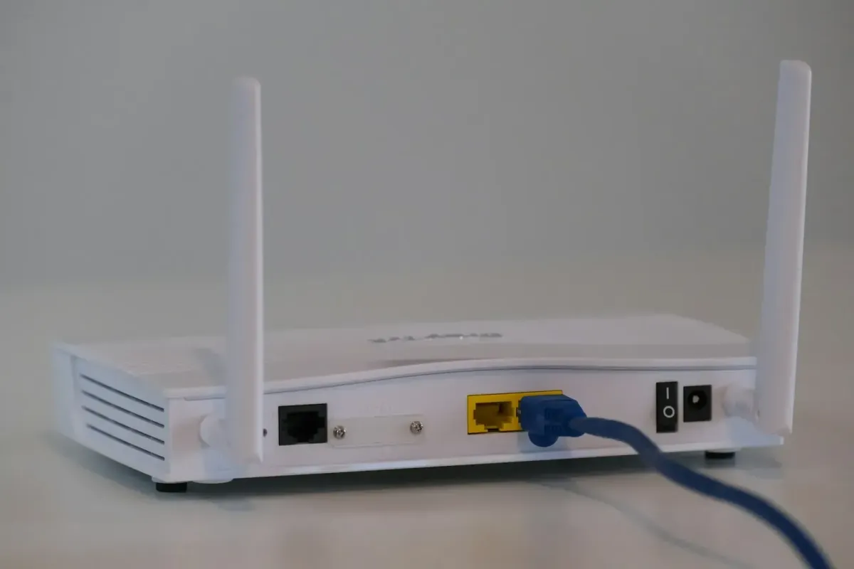 Internet cable connection