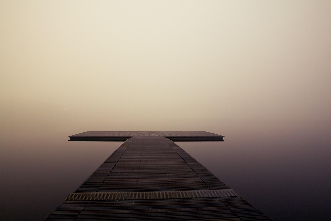 dock at calm water