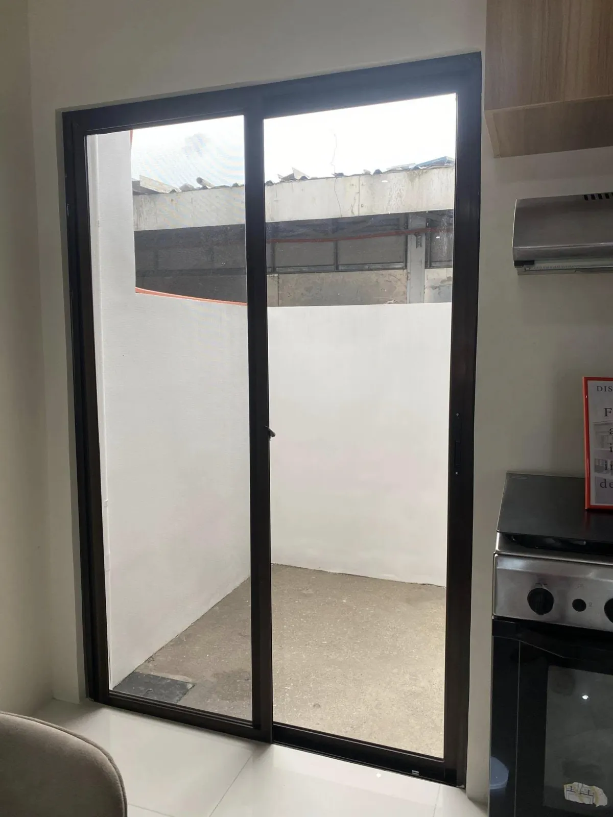 Kathleen Place 5 sliding door to service area