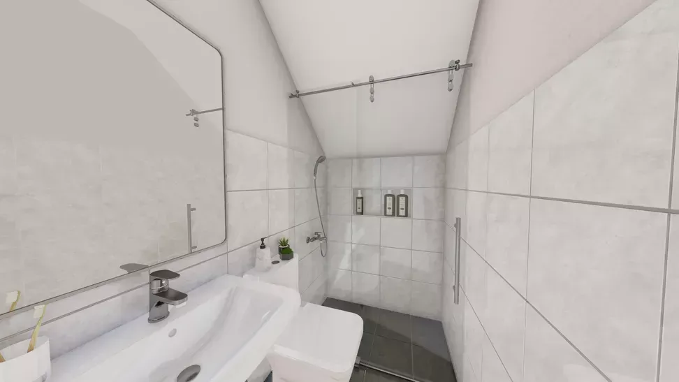 Kezia Townhouse bathroom with toilet