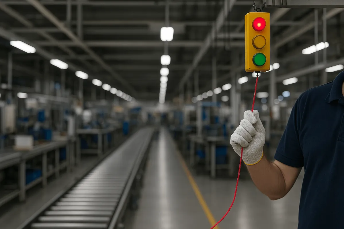 Andon İpi: Kaliteyi Durdurarak Sağlamak