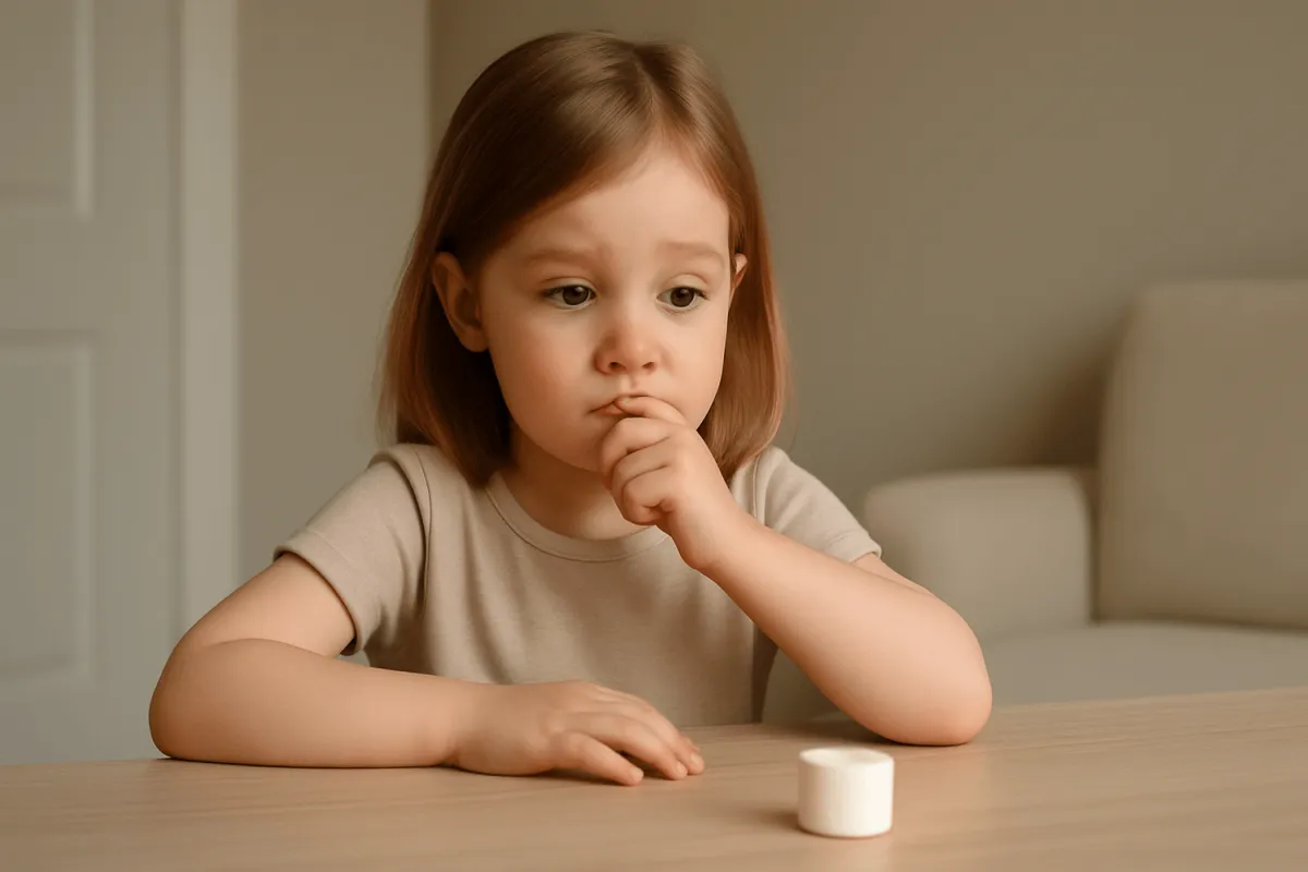 marshmallow deneyi çocuklarda özdenetim