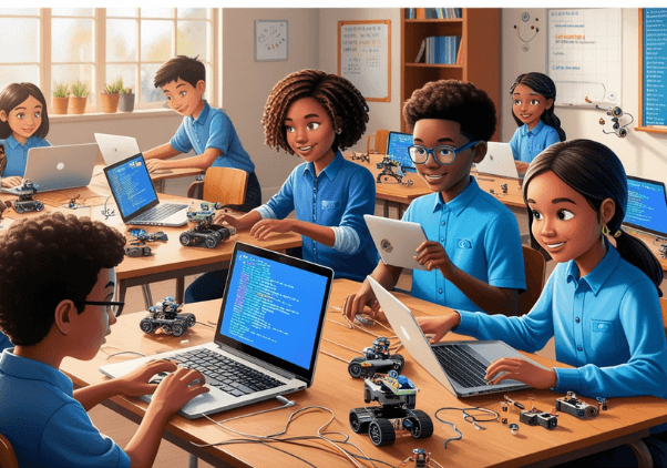 5. Sınıflar için Kodlama ve Robotik Dersleri