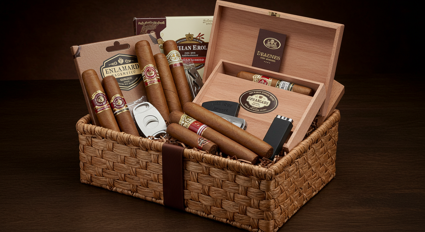 A guide showing how to choose and gift cigars.