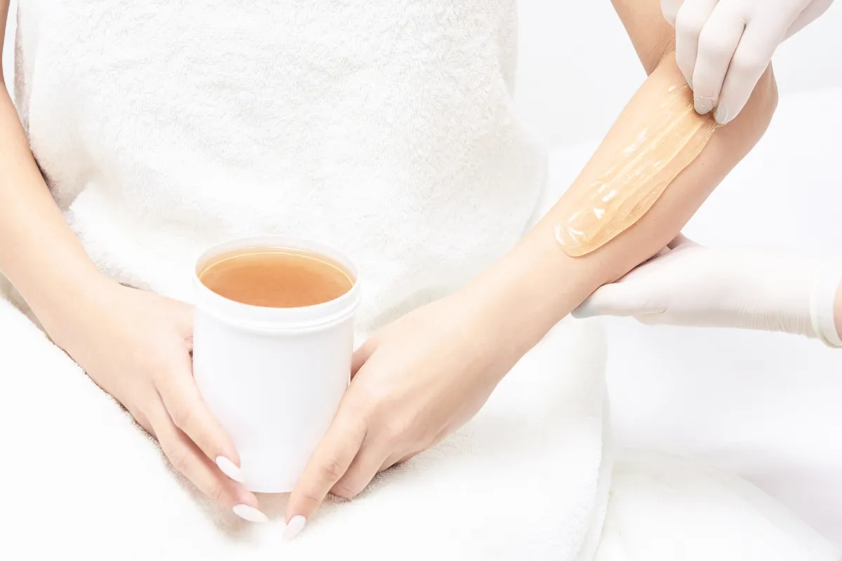 sensitive skin waxing