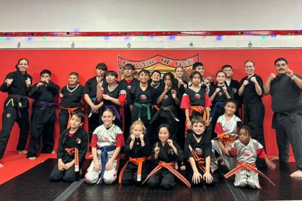 martial arts students building confidence through goal setting