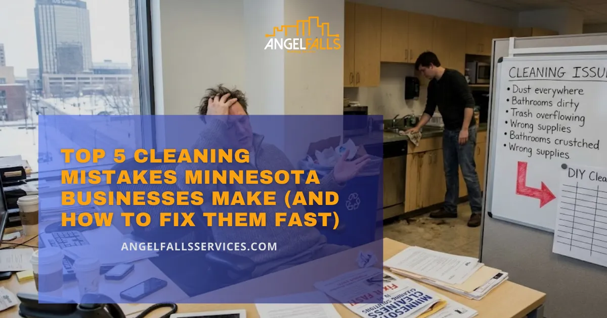 Top 5 Cleaning Mistakes Minnesota Businesses Make (And How to Fix Them Fast)