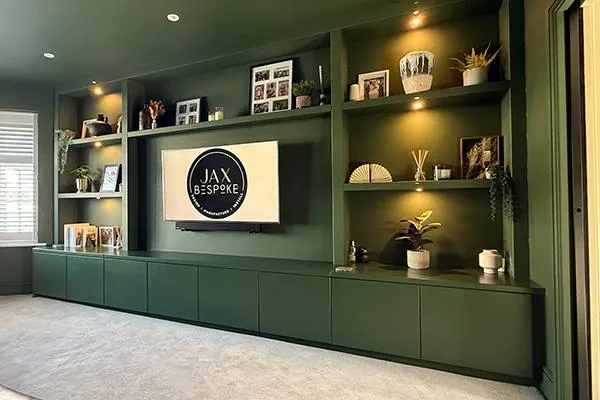 Customer Story: Bespoke Media Wall Transformation in a Leeds Family Home | JAX Bespoke