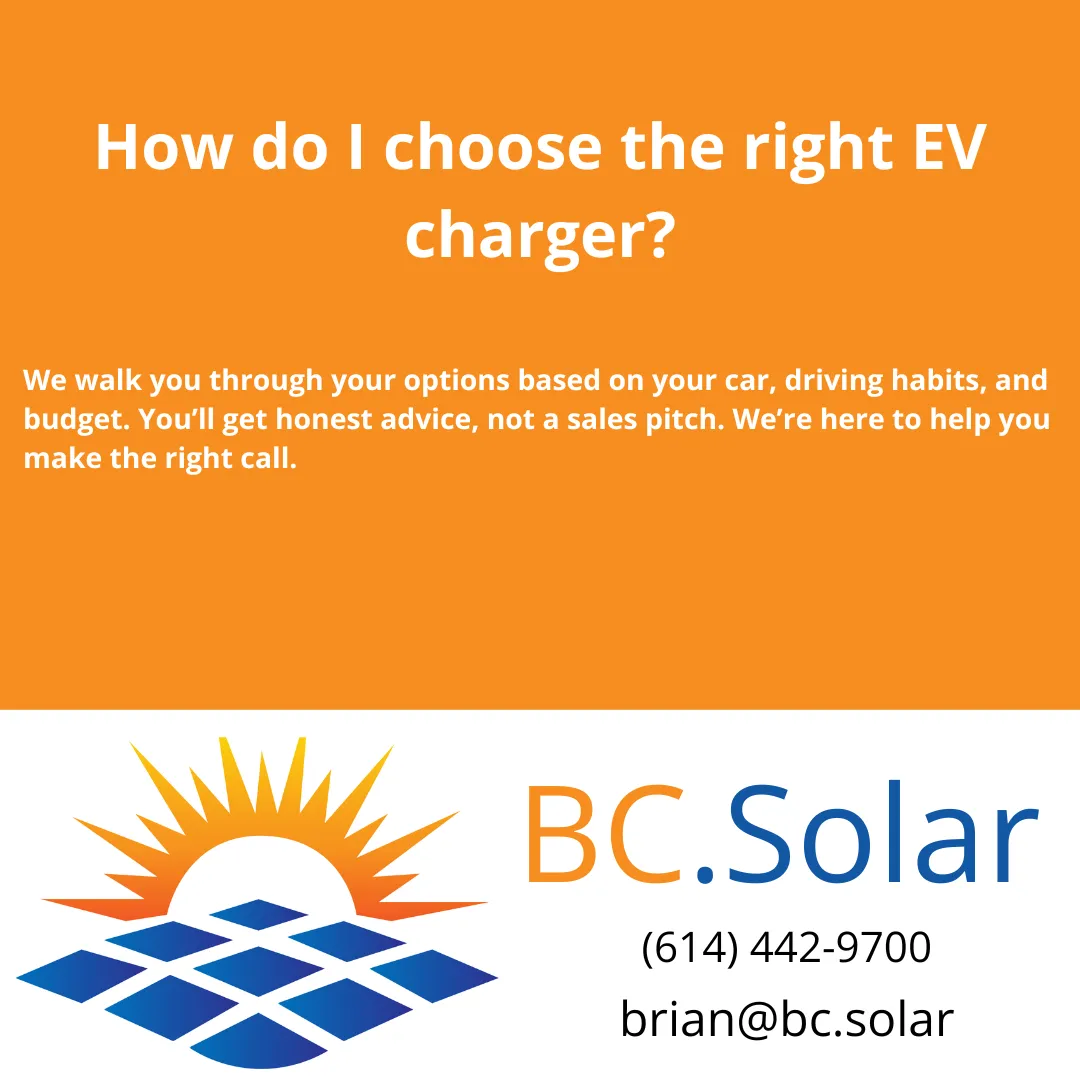 How do I choose the right EV charger?