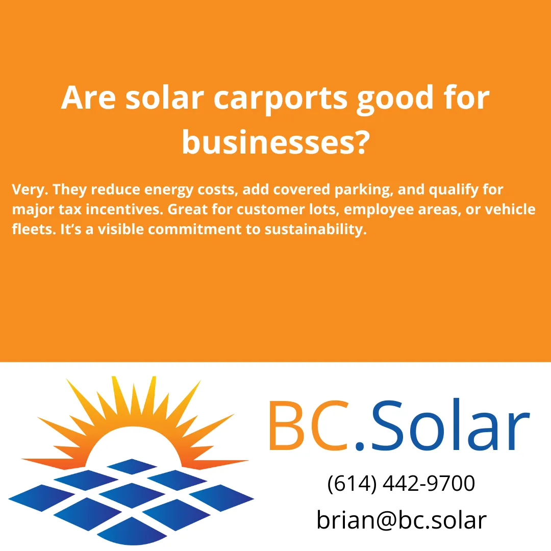 Are solar carports good for businesses?