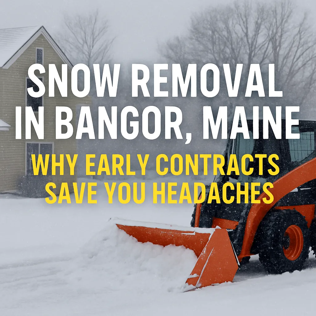 Snow removal in Bangor: Why Early Contracts Save You Headaches