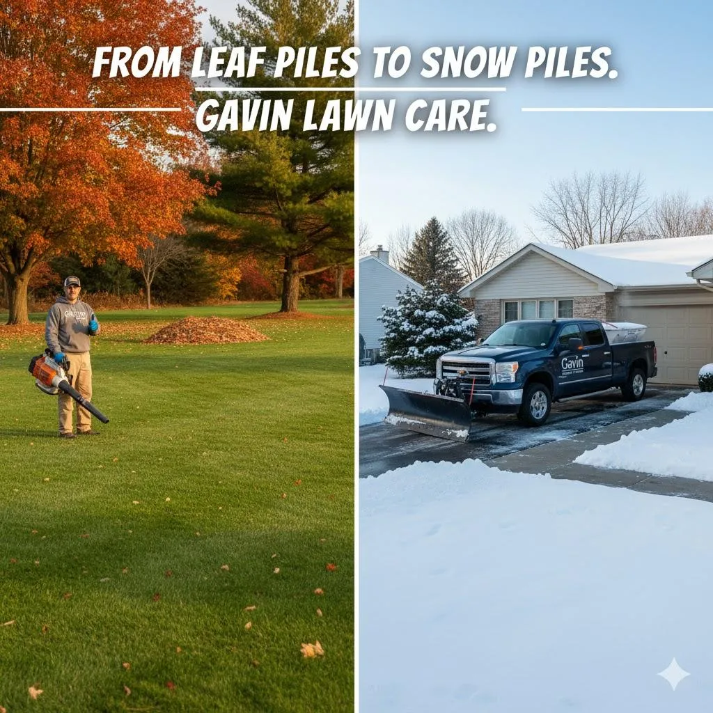 From Leaf Piles to Snow Piles: Your Complete Fall & Winter Prep Guide with Gavin Lawn Care