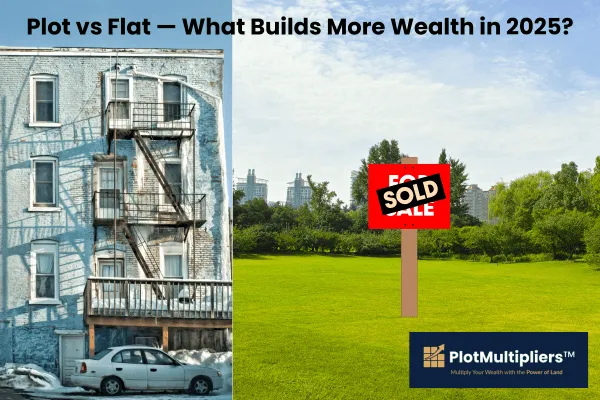 Why Plots Beat Flats for Long-Term Wealth in India (2025 Edition)