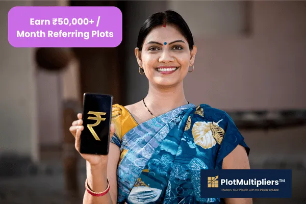 How Housewives Are Earning ₹50,000+ Monthly by Referring Plots (2025)