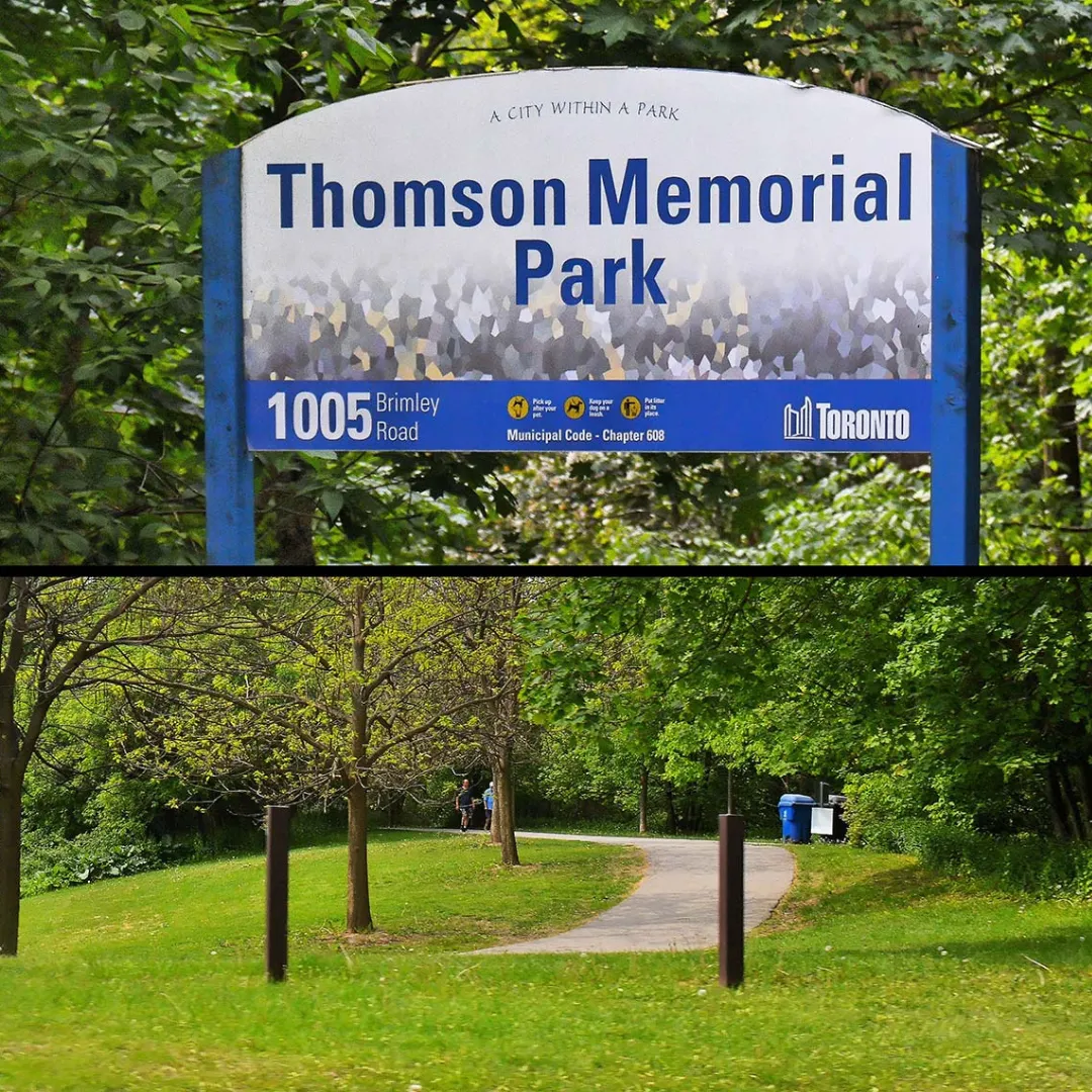 Thomson Memorial Park in Scarborough ON - Get Aldo, Toronto Realtors