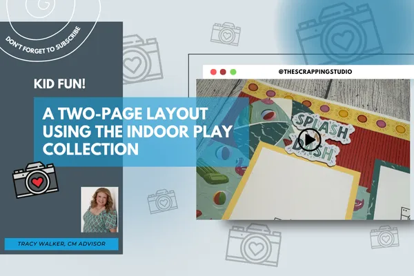 Two-Page Scrapbook Layout Ideas for Game Nights & Theme Parks