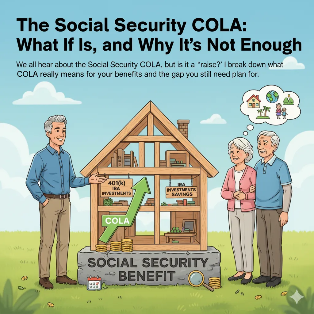 The Social Security COLA: What It Is, and Why It's Not Enough
