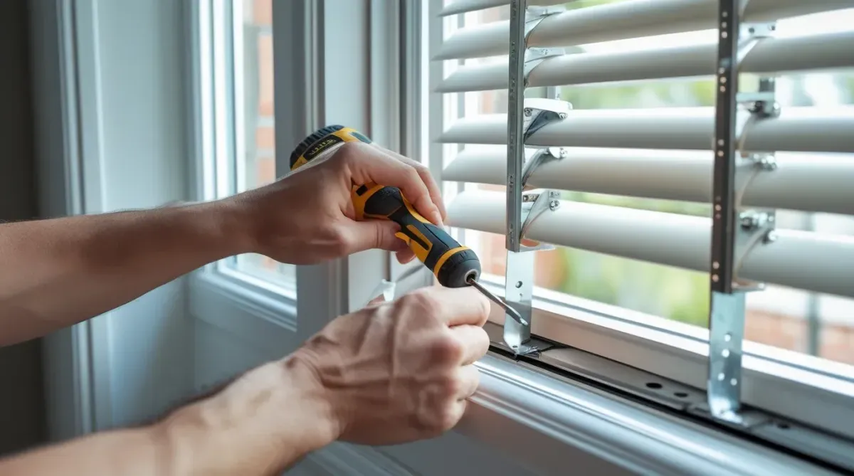 How To Install Blinds With Metal Brackets